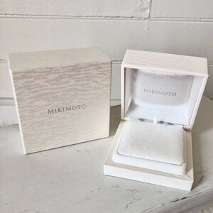 Mikimoto Necklace Earring Box